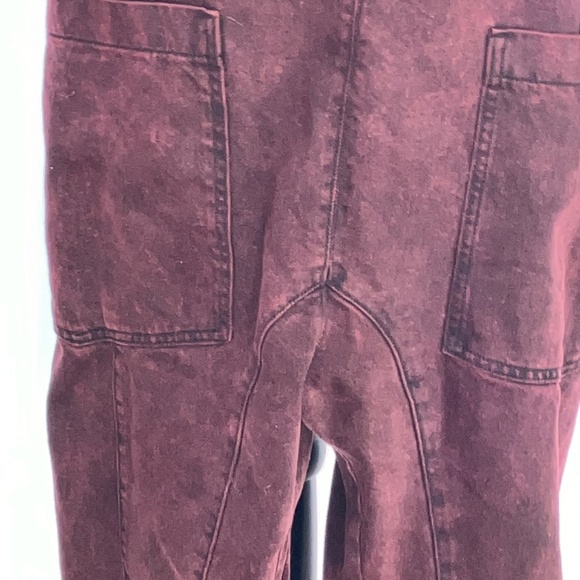 We The Free Burgundy overalls - Picture 5 of 10